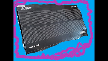 Sundown Audio SFB-8000D Amp Dyno *Amp Test Tuesday*
