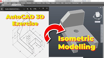 10 Minutes - How to Create Amazing 3D Isometric Models in AutoCAD: Tips and Tricks