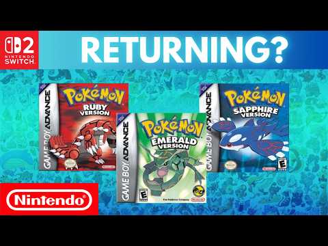 Did Pokémon just LEAK Ruby Sapphire and Emerald Returning!!!