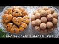 Cara praktis 1 adonan jadi 2 macam kue kering  kue kacang renyah lumer dimulut