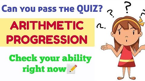 #APseries #sequenceandseries #mcq Can you PASS the QUIZ on A.P SERIES?||Class-11||Rimpa Singha Roy