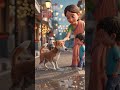Poor Dog gets adopted.... #animation #aivideo #music #viral