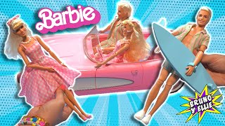 Abriendo muchas cosas de Barbie - Bruno y Ellie