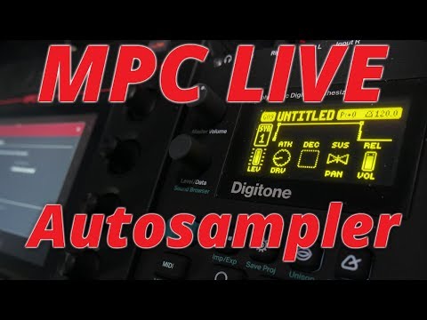 MPC LIVE 2.3 Autosampler for External Synths (Standalone