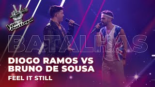 Diogo Ramos vs Bruno de Sousa - "Feel It Still" | Batalhas | The Voice Portugal 2023