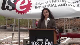 Fall 2020 NC State ISE Drive-In Graduation Event | Alana Oktay Speech