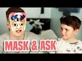 BROTHERS PLAY MASK AND ASK