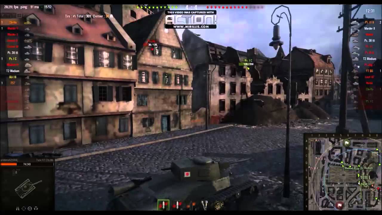 replay Type 97 Chi Ha (847HP, 6KILLS, un AS du char et GUERRIER) 