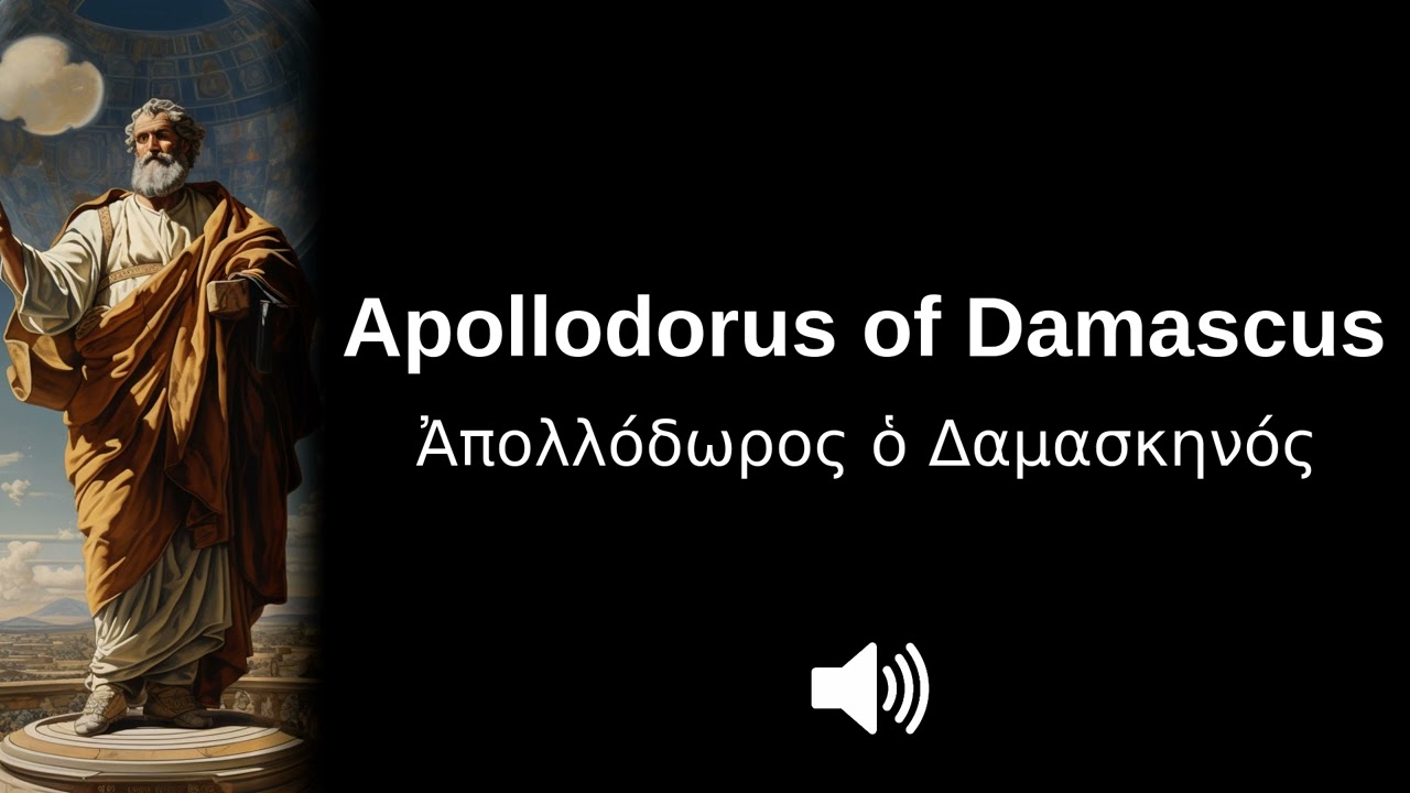 🇬🇷🇸🇾 How to pronounce Apollodorus of Damascus (CORRECTLY!)
