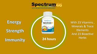 Spectrum46 46-In1 Blend Of Multivitamins, Minerals, Antioxidants And Bioactive Herbs