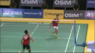 QF - MS - Lee Chong Wei vs Taufik Hidayat - 2012 Maybank Malaysia Open