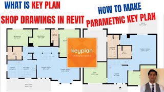 How to Make Parametric Key Plan in Revit | Revit Shop Drawings | Revit Drafting