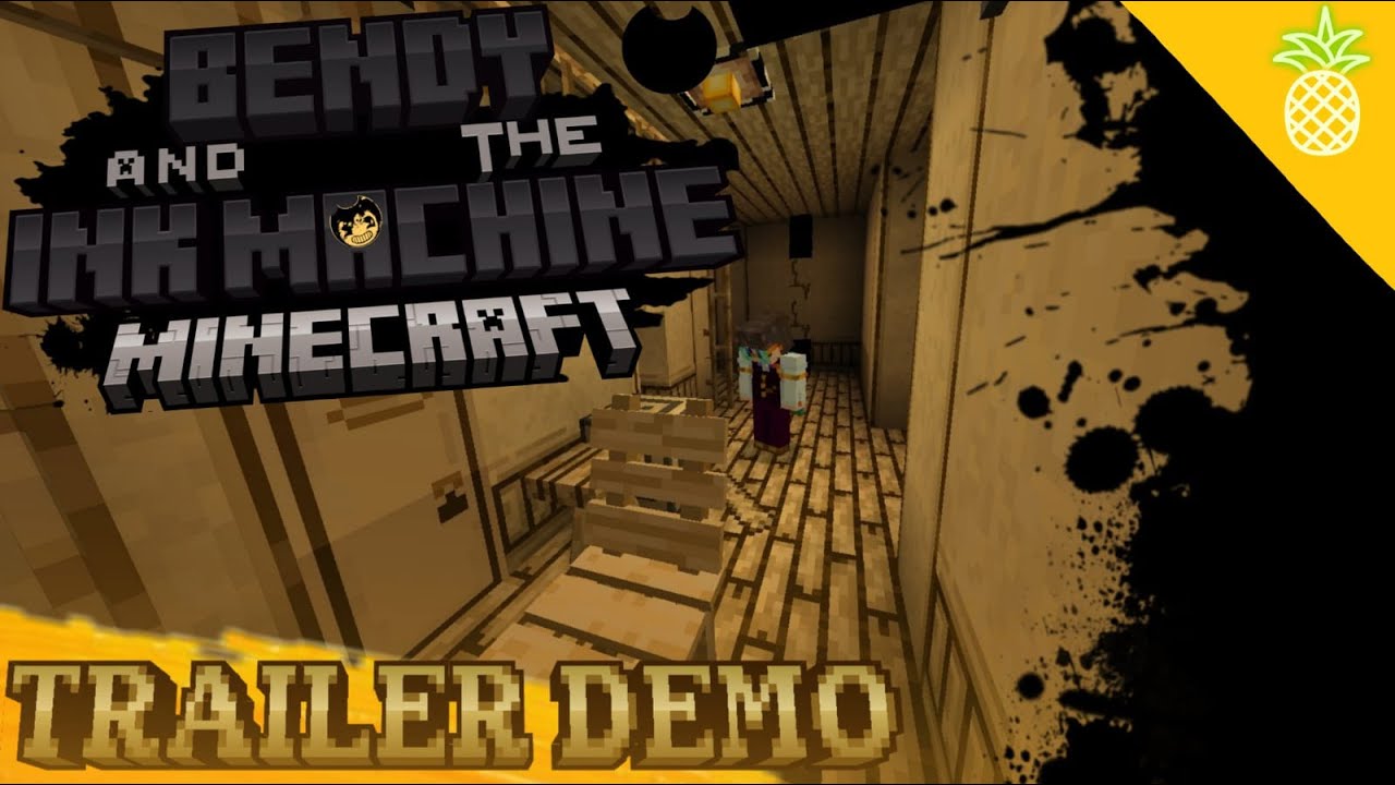 Bendy and the ink Machine in Minecraft RETAKE [-TRAILER TEASER-] - YouTube
