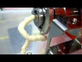 Test result of welly puffing machine  compact grain snack extruder  to italy 140310 xvid