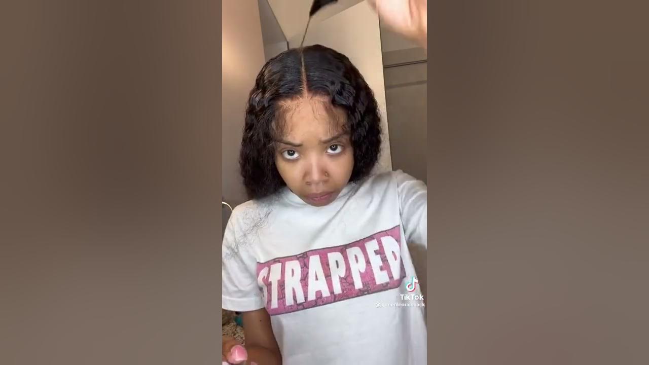 Watch me slay a vacation glueless wigTik tok YouTube