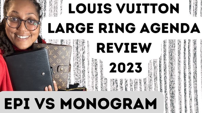 Louis Vuitton Agenda GM 1 year Review + Wear and Tear + Pros and Cons +  Must-Have Inserts 