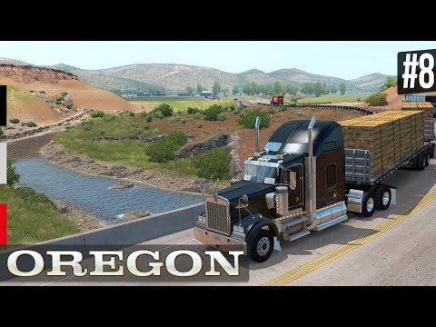 Oregon DLC'de Kırsal Yollar - American Truck Simulator 8.Bölüm