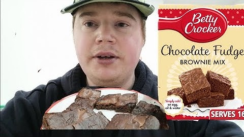 Betty crocker fudge brownie mix recipe on box