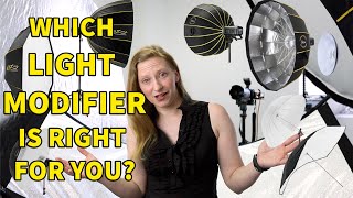 SOFTBOX AND UMBRELLA COMPARISON - 5 LIGHT MODIFIERS FOR FLASH PHOTOGRAPHY DEMONSTRATED