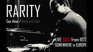 RARE SOLO... Con Alma into Body and Soul  Oscar Peterson (1972)