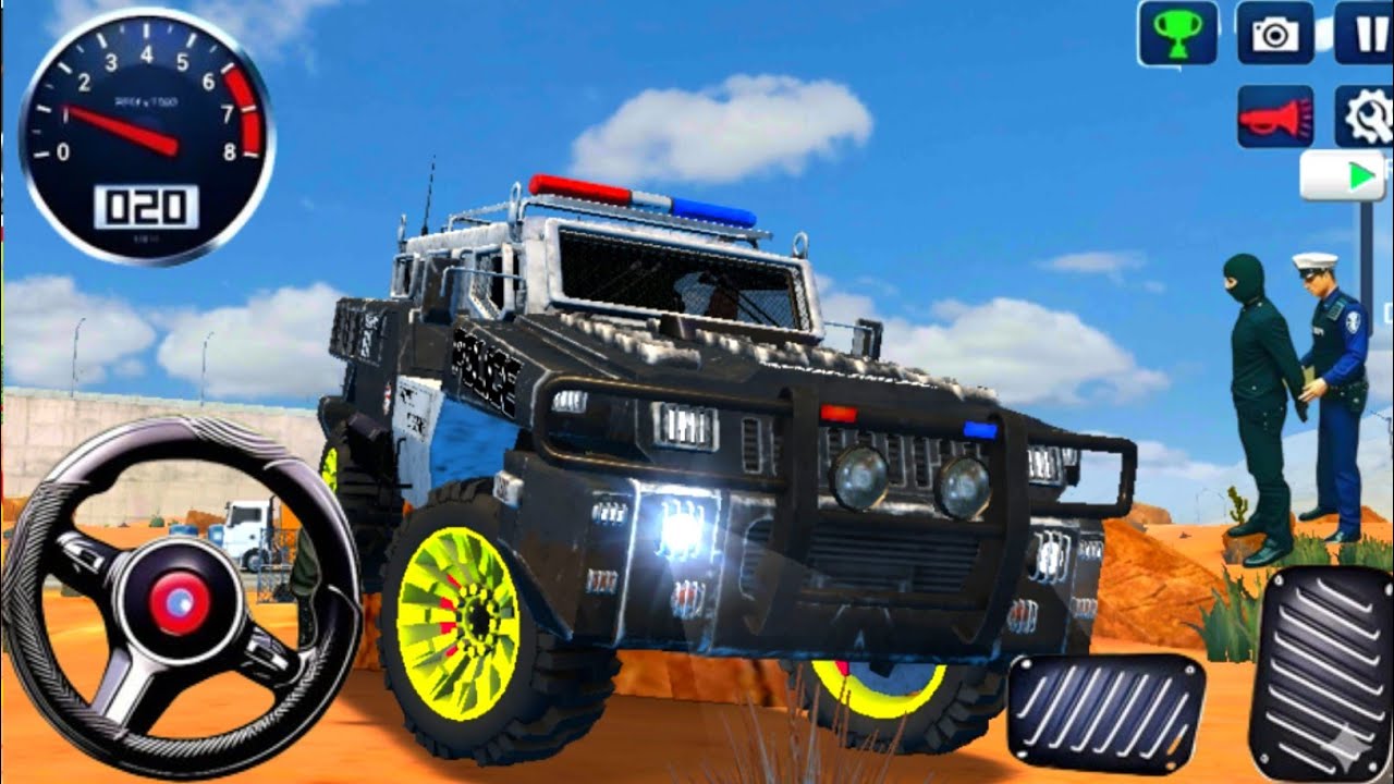 محاكي ألقياده سيارات شرطة العاب شرطة العاب سيارات Android Gameplay #العاب_سيارات #264 ♥️