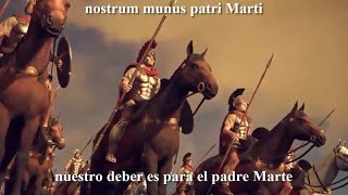 Marcha de la Legión Romana: Legio, Aeterna, Victrix! | en latín y español