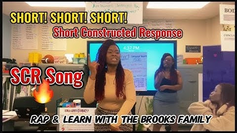 SCR Short Constructed Response Song