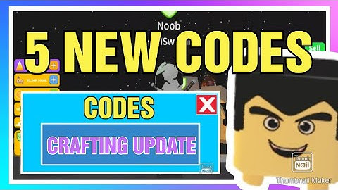 ALL 5 NEW CODES IN SABER SIMULATOR ⚔ - [Crafting Update😱] | Roblox