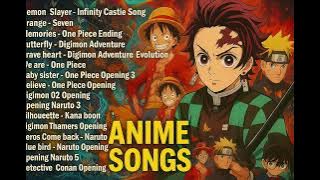 LAGU ANIME PEMBAKAR SEMANGAT #naruto #onepiece #digimon #kimetsunoyaiba #demonslayer 