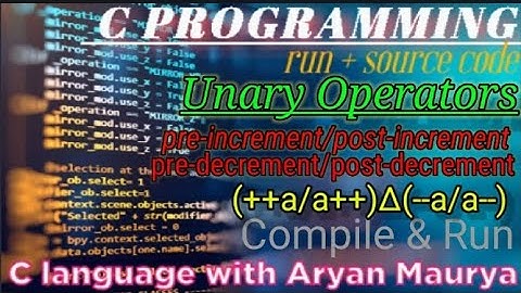 unary operator pre&post #increment #decrement #virlvideo #virlshorts #trending #virl #popular #meta
