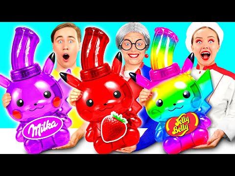 Me vs Grandma Cooking Challenge | Funny Kitchen Hacks