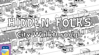 Hidden Folks: City Walkthrough Guide & Locations & iOS iPad Gameplay (by Adriaan de Jongh)