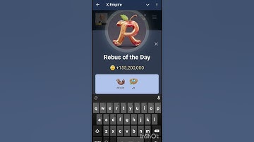 8th August X Empire Rebus Of The Day || #mining #muskempire #crypto