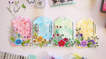Mixed Media Tags with Natalie