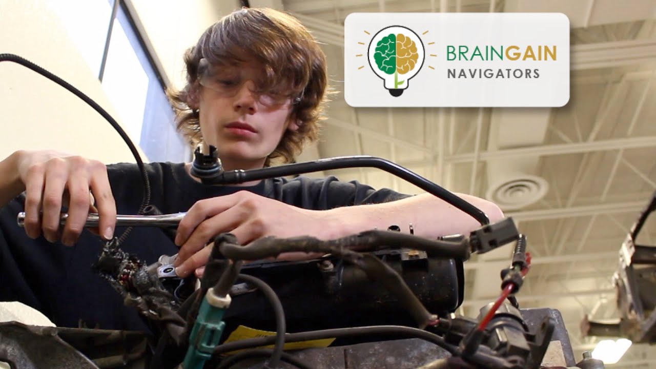 MCCTC Auto Tech Program | Brain Gain Navigators - YouTube