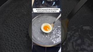 Tutorial Masak Telur Ceplok Rebus #shorts