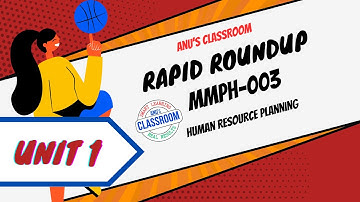 MMPH 003 Unit 1 Het afstemmen van personeelsplanning op de bedrijfsstrategie