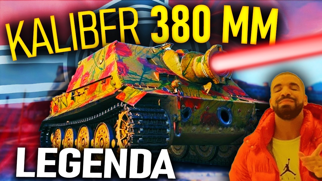 KALIBER 380 MM , czyli POTĘŻNY STURMTIGER przed wami!