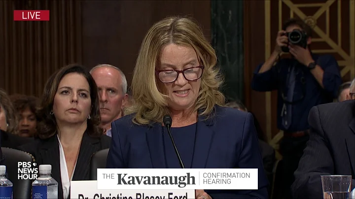 Christine Blasey Ford's opening remarks at Kavanau...