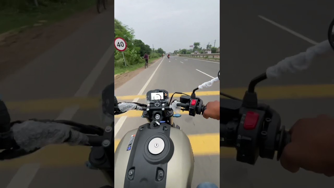 Yamaha FZ-X Hybrid test Ride Review 