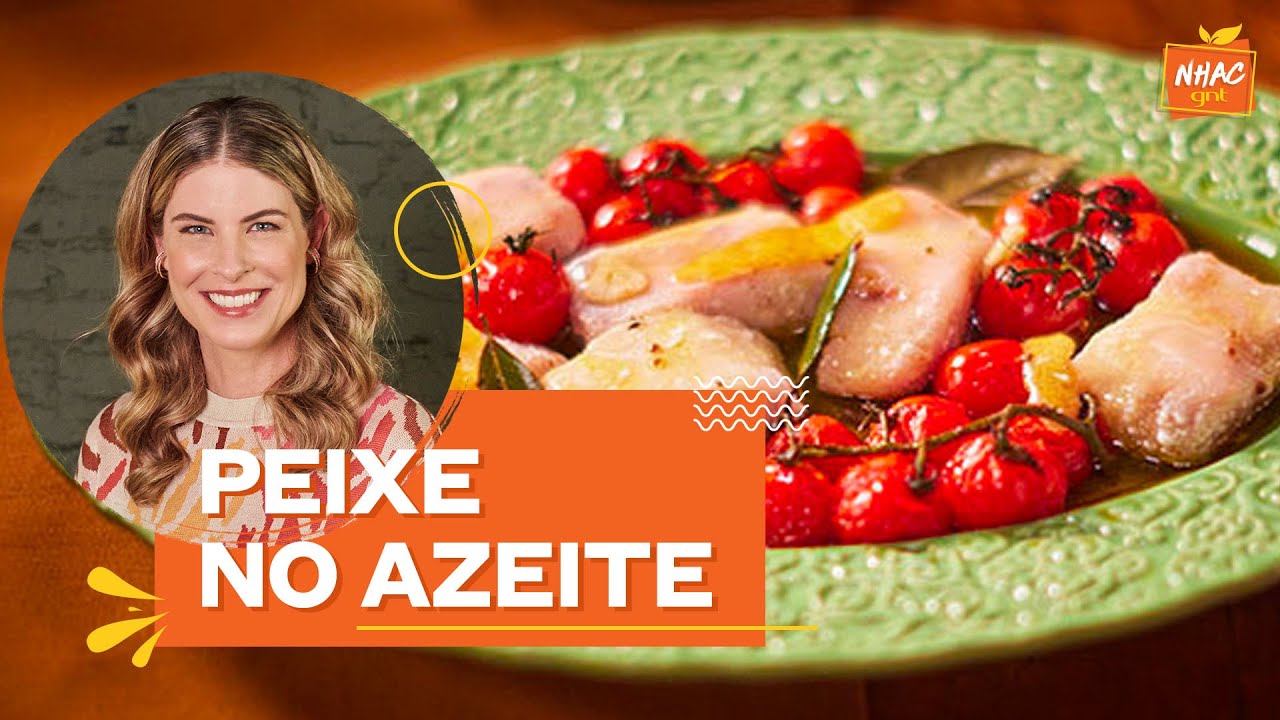 PEIXE CONFITADO: peixe assado no forno imerso no azeite | Rita Lobo | Cozinha Prática