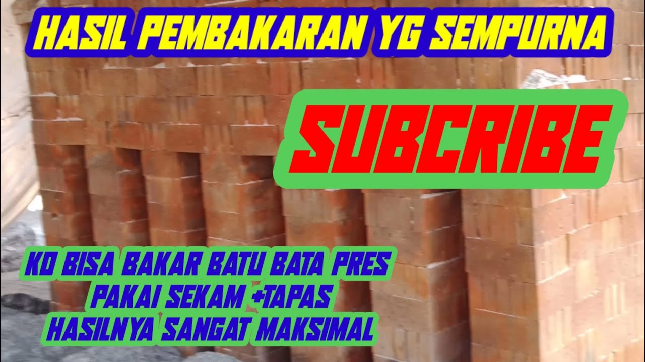 hasil pembakaran yang sempurna merahnya moronyoy