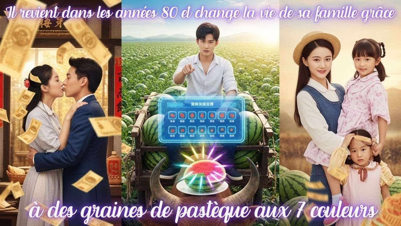 Réincarné dans les années 80, il enrichit sa famille grâce à des graines de pastèque aux 7 couleurs