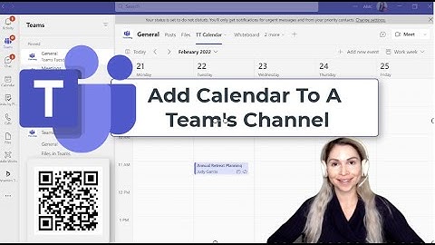 How To Add Calendar To A Teams Channel