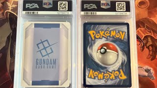PSA 32 card submission is back!!!! Pokemon, Gundam, Union Arena, One Piece and Cardfight Vanguard!!