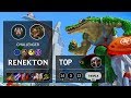 Renekton Top vs Sett - EUW Challenger Patch 10.7