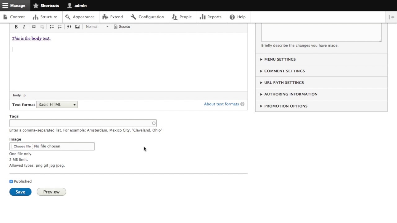 Site building with Drupal - YouTube