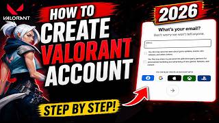 How to Create Valorant Account on PC or Laptop 2026 | How to Make a Valorant Account 2026