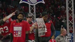 WATCH: No. 1 Georgia wins Peach Bowl, makes it to College Football Championship Finals