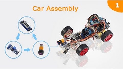 Smart Car Robot Kit for Arduino Assembly Tutorials 01 Components & Test